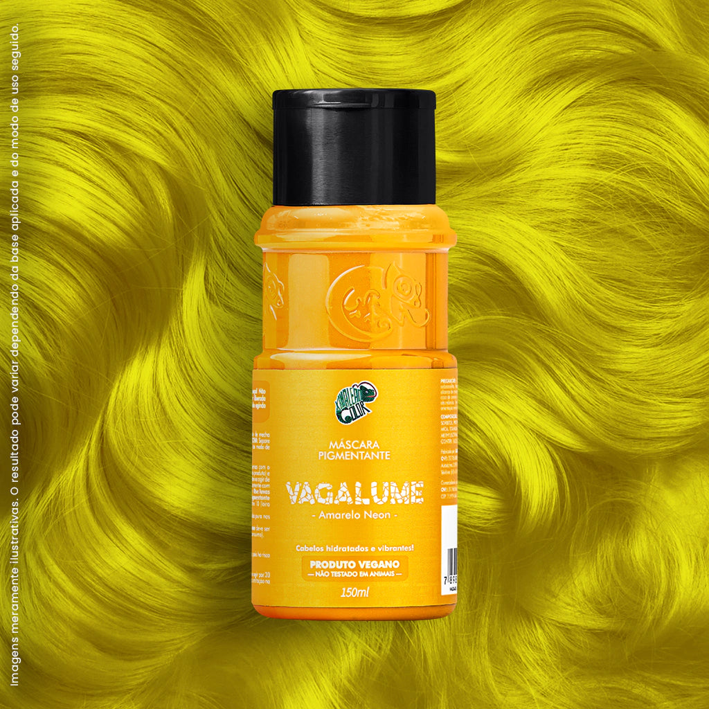 Colorazione Semipermanente Vagalume Neon Yellow KC Color 100 ml.