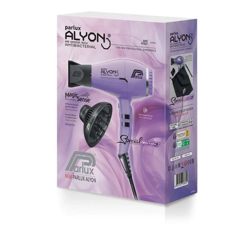 Phon Professionale Pack Parlux Alyon + Magic Sense Special Edition Lilla