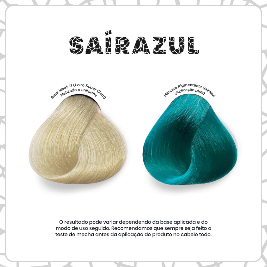 Colorazione Semipermanente Sairazul Turquoise KC Color 100 ml.