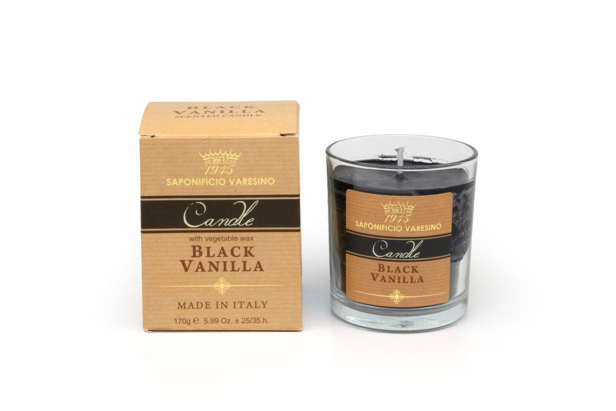 Candela profumata Black Vanilla Saponificio Varesino