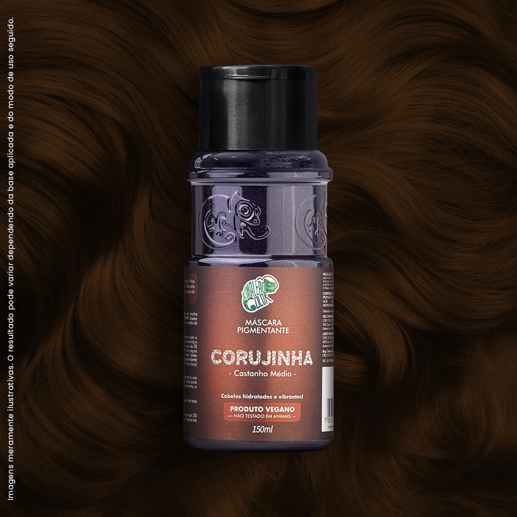Colorazione Semipermanente Corujinha Medium Brown KC Color 100 ml.