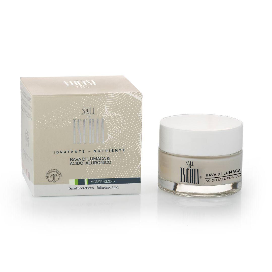 Crema Idratante Nutriente Bava Lumaca Ac. Ialuron Sali di Ischia 50 ml