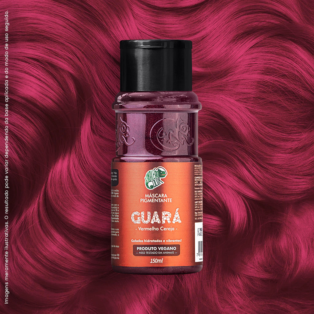 Colorazione Semipermanente Guara Cherry Red KC Color 100 ml.