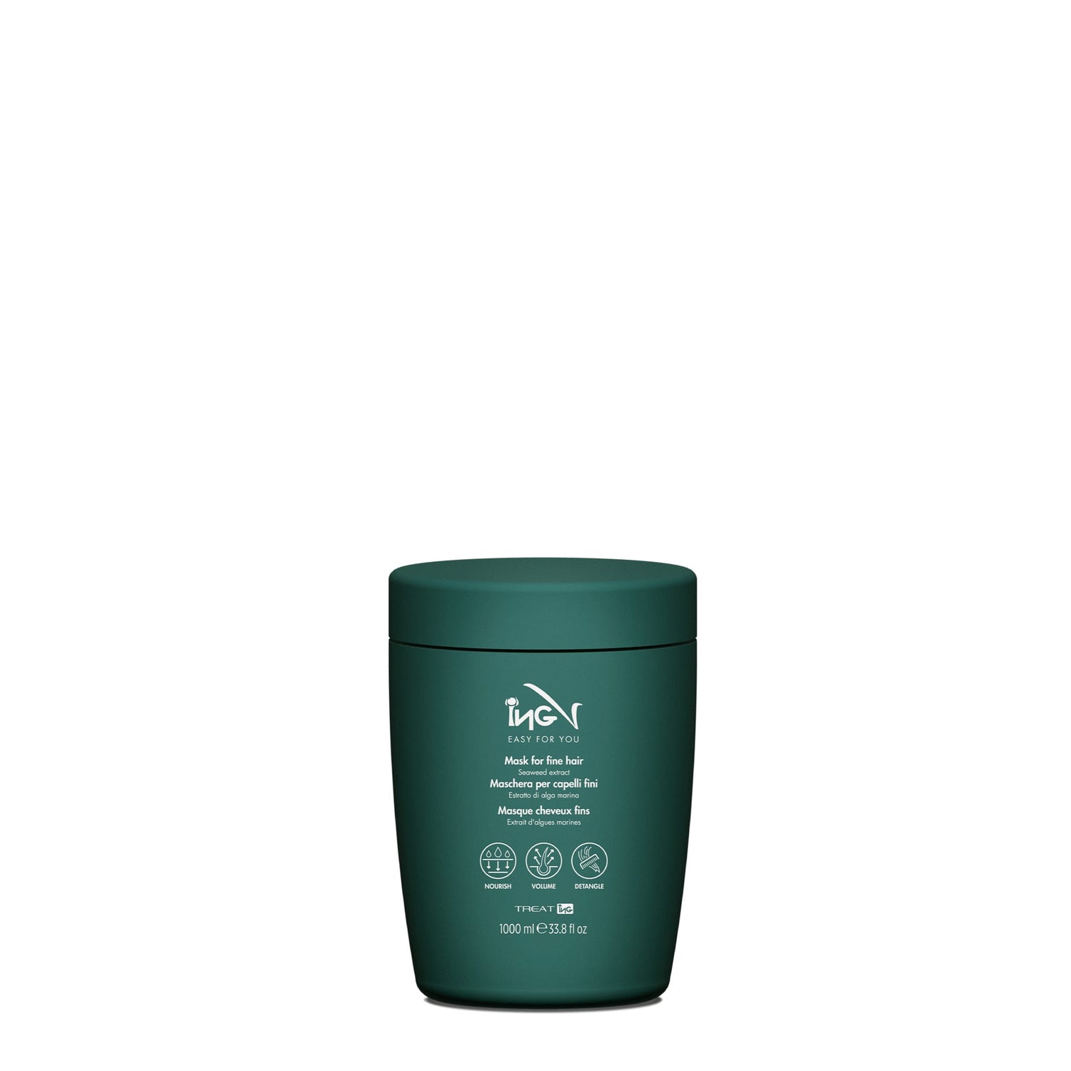 Maschera idratante per capelli Fini Vegan 1000 ml ING