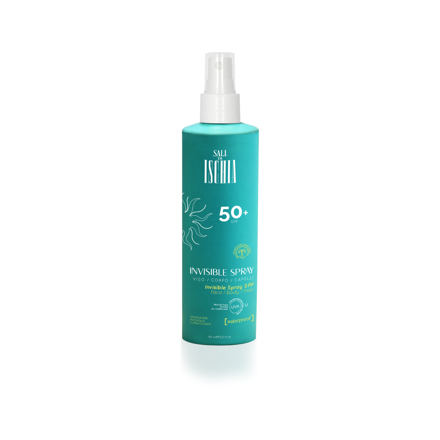 Protezione Solare Spray Invis Corpo/Capelli SPF50+ Sali di Ischia 150 ml