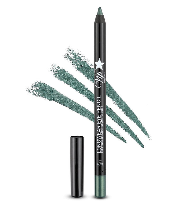 Matita per Occhi Long Wear Eye Pencil 07 Verde Olive Vip Make Up