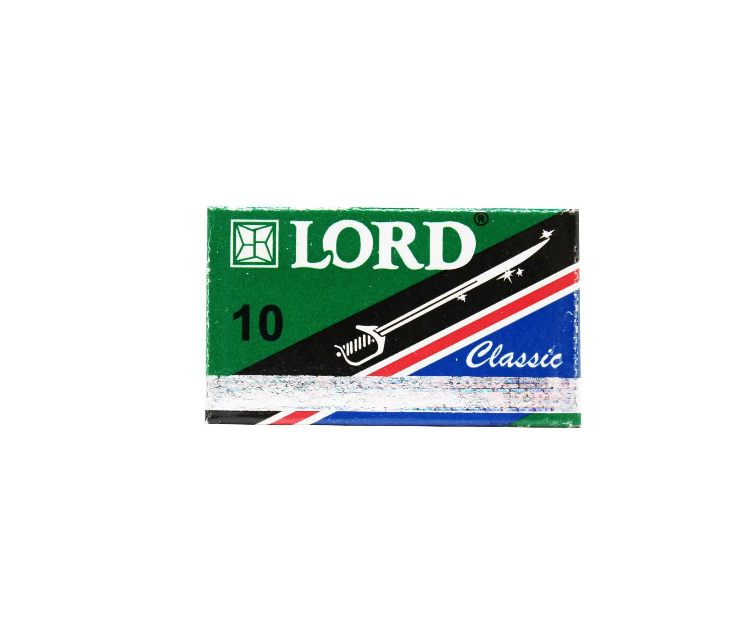Lamette da Barba Double Edge Lord Super Stainless 1 Pc da 10 Lame
