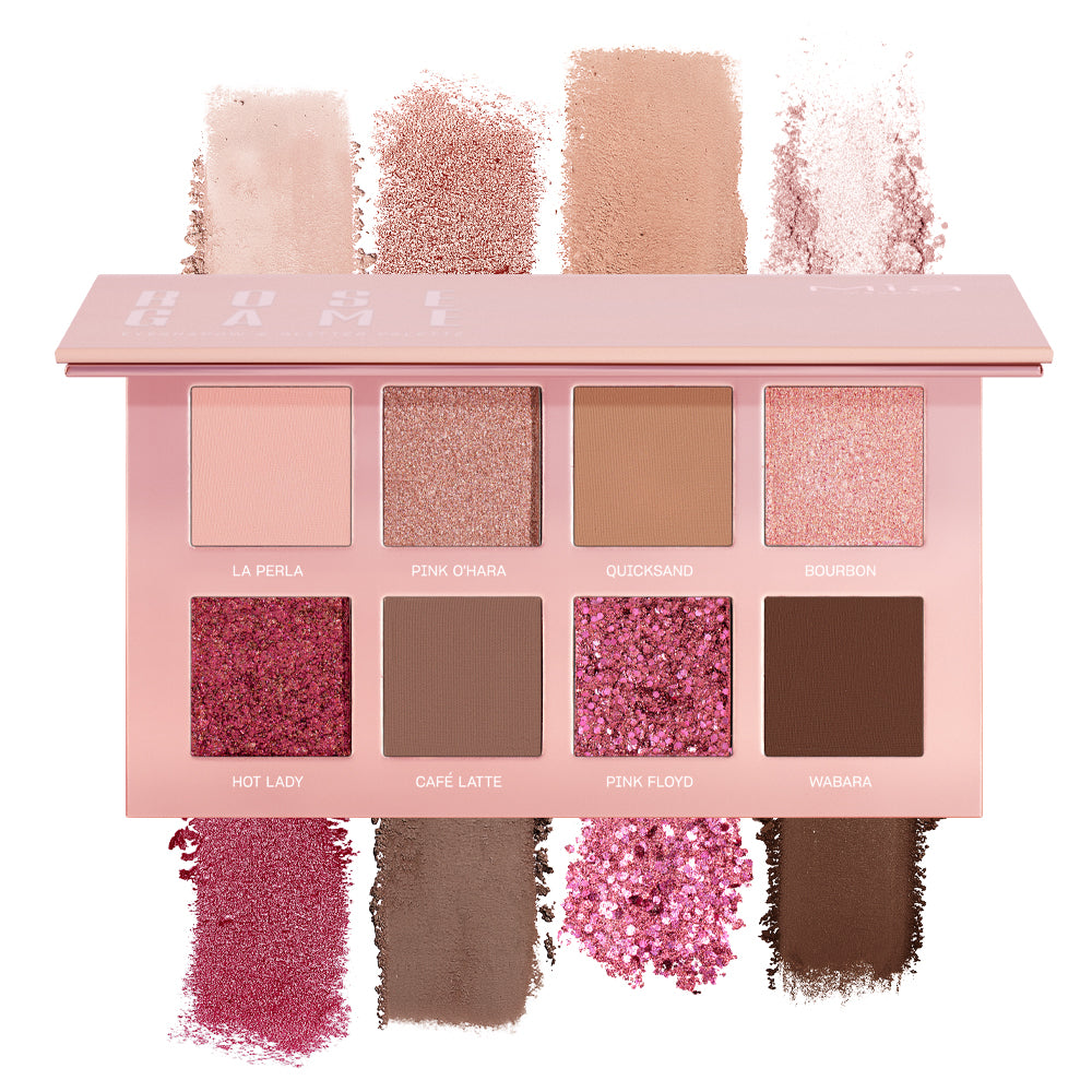 Rose Game 02 Palette Ombretti Multi Finish Mia Makeup