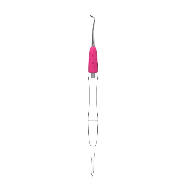 Punta Ferretto Curva Extra Sottile base silicone Combo Staleks WPPQ 32