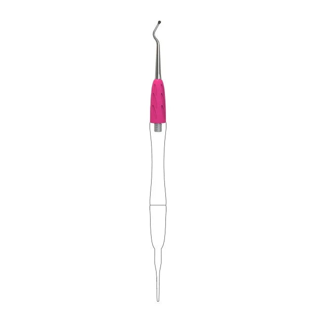 Punta Ferretto Curva Pallino Sottile base silicone Combo Staleks WPPQ 33