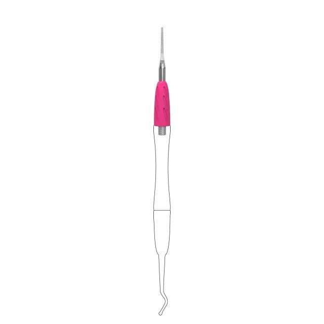 Punta Microlima Retta Extra Sottile base silicone Combo Staleks WPPQ 36
