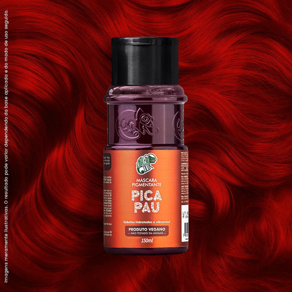 Colorazione Semipermanente Pica Pau Red KC Color 100 ml.