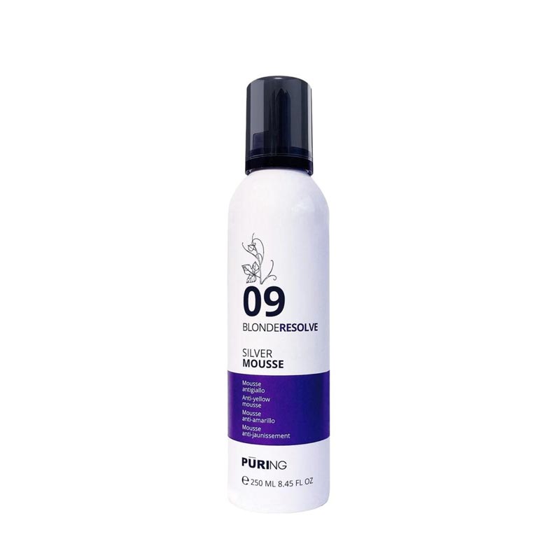 Mousse Antigiallo PR 09 BlondeResolve 250 ml Puring
