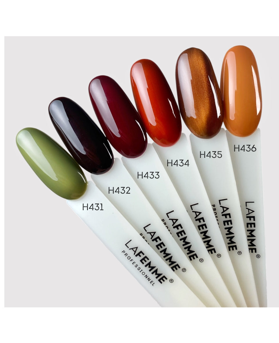 Kit 6 colori SAFARI STYLE Gel Polish Uv&Led La Femme