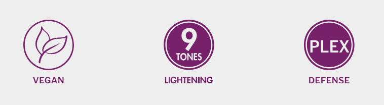 Polvere Decolorante 9 toni Force Nine Plextreme ING 500 gr