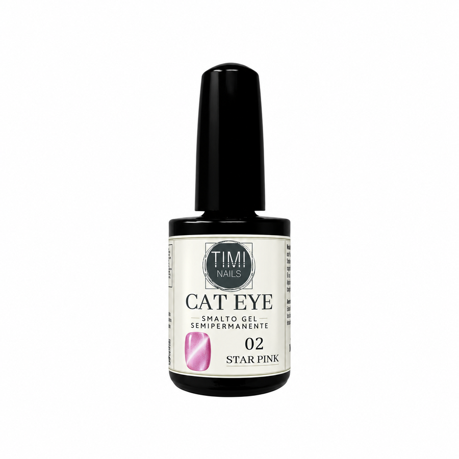 TN Smalto Gel Semipermanente Cat Eye nr 2 Star Pink 10 ml