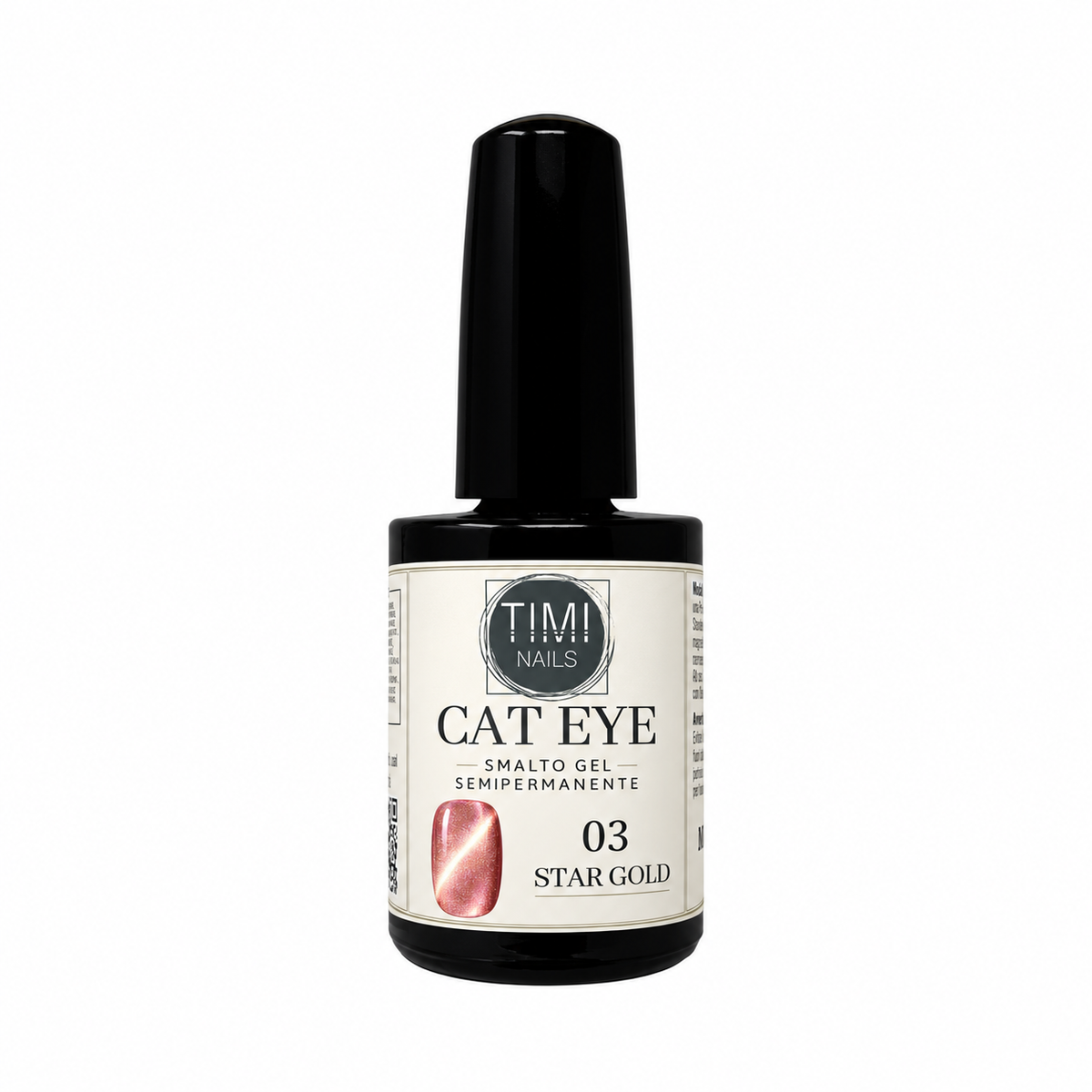 TN Smalto Gel Semipermanente Cat Eye nr 3 Star Gold 10 ml