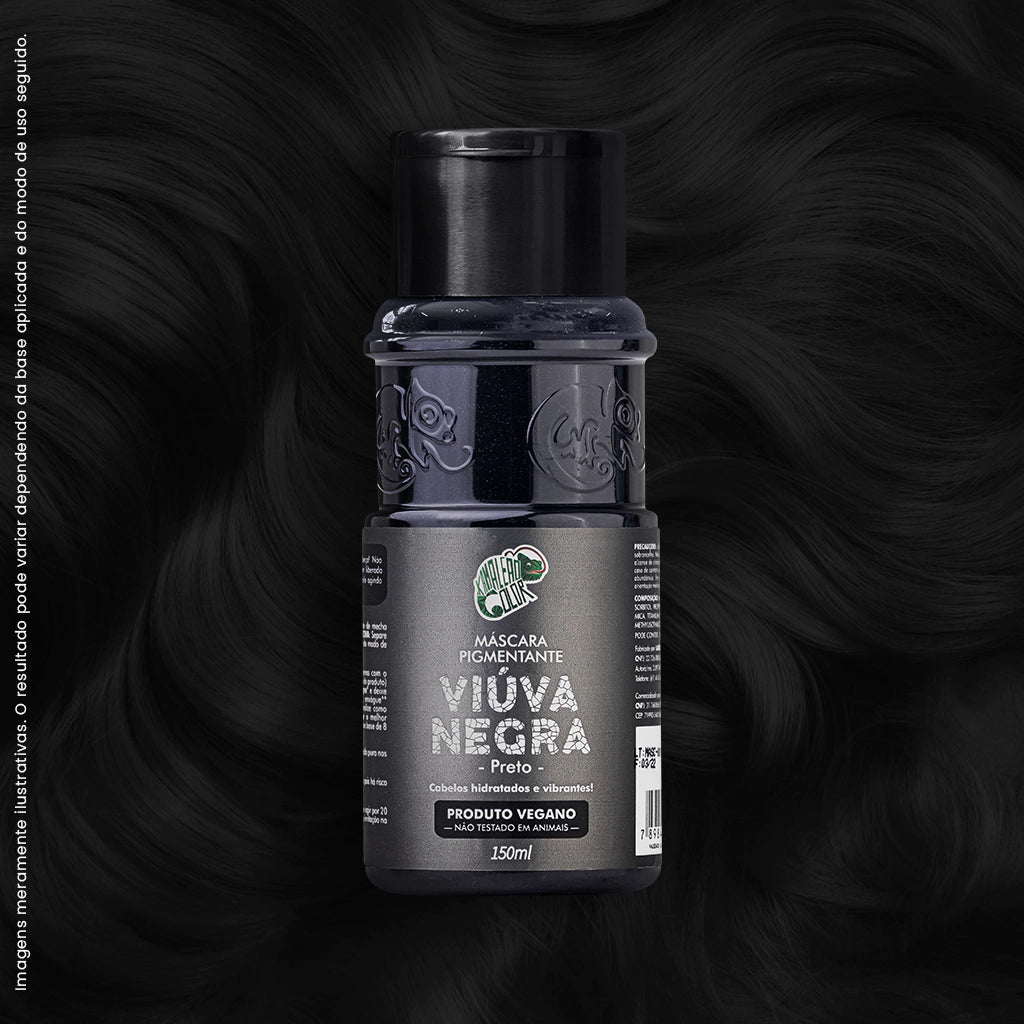 Colorazione Semipermanente Viuva Negra Black KC Color 100 ml.