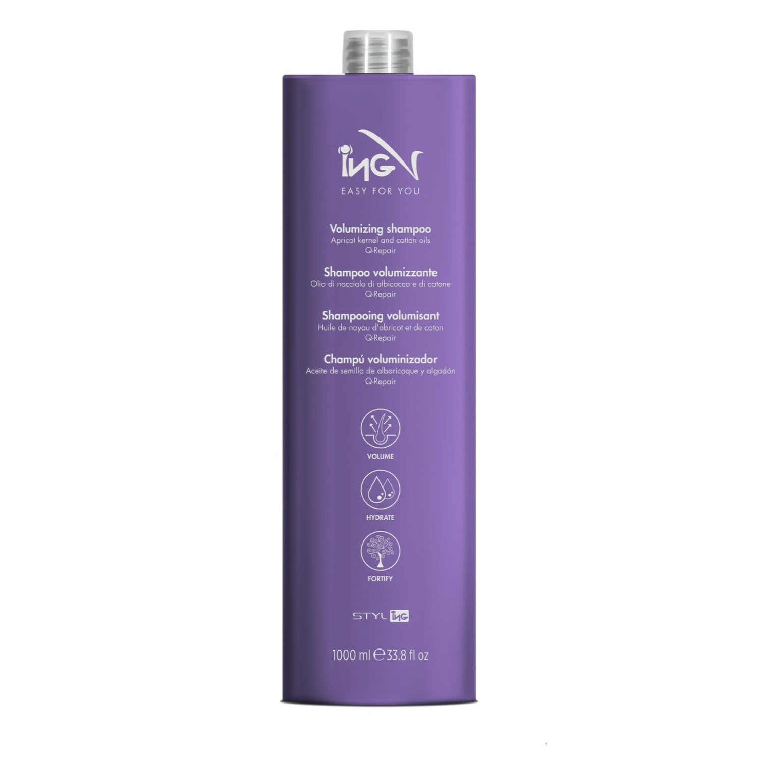 Shampoo volumizzante Volumizing 1000 ml ING