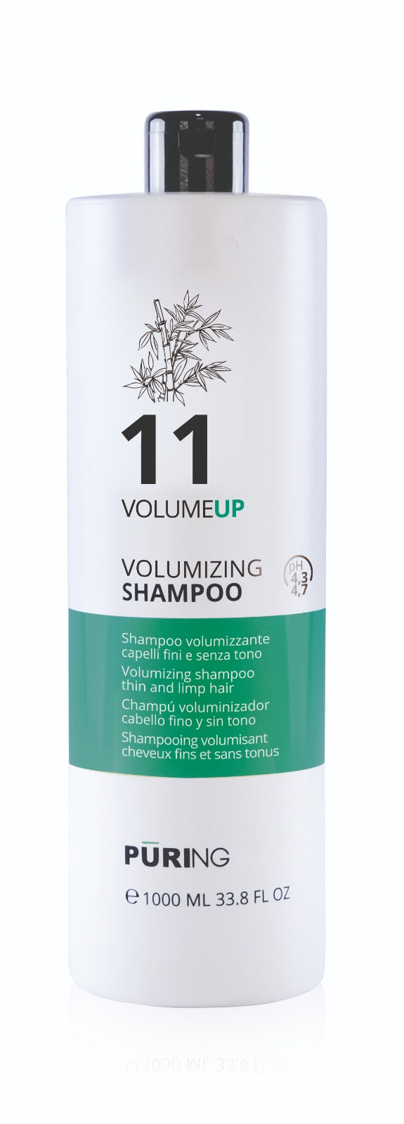 Shampoo Volume Capelli Fini PR 11 Volumizing 1000 ml Puring