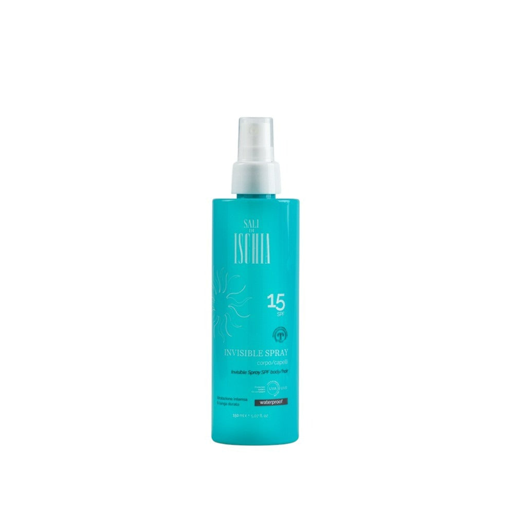 Protezione Solare Spray Invis Corpo/Capelli Spf15 Sali di Ischia 150 ml