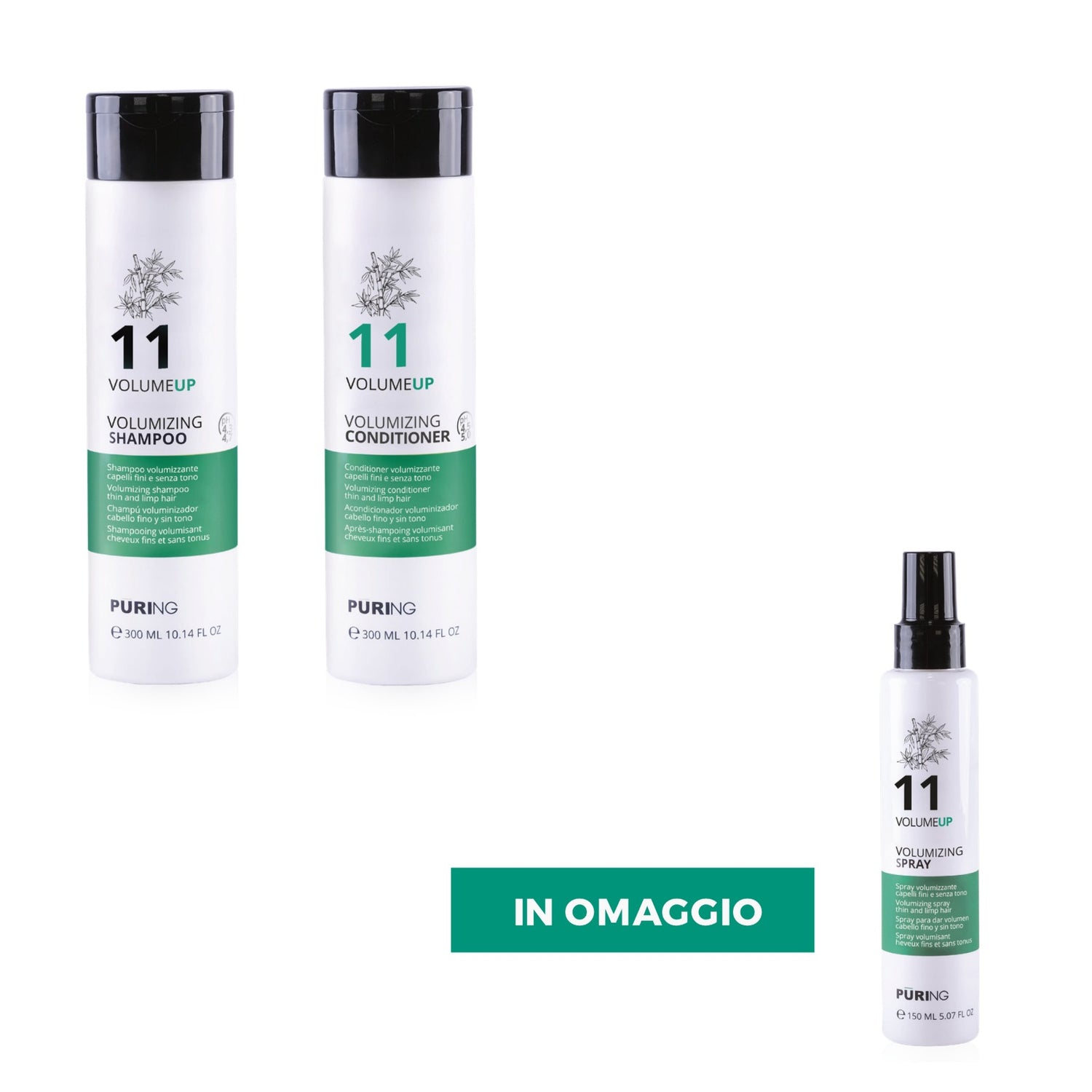 Kit Volume Capelli Fini PR 11 Volumizing Puring