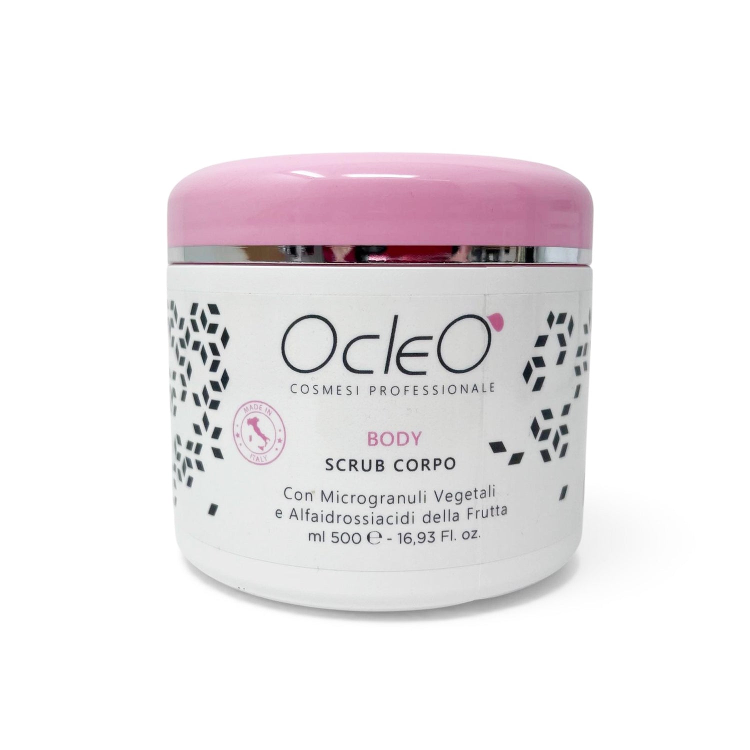 Scrub Corpo Microgranuli Vegetali 3P Free Ocleo 500 ml