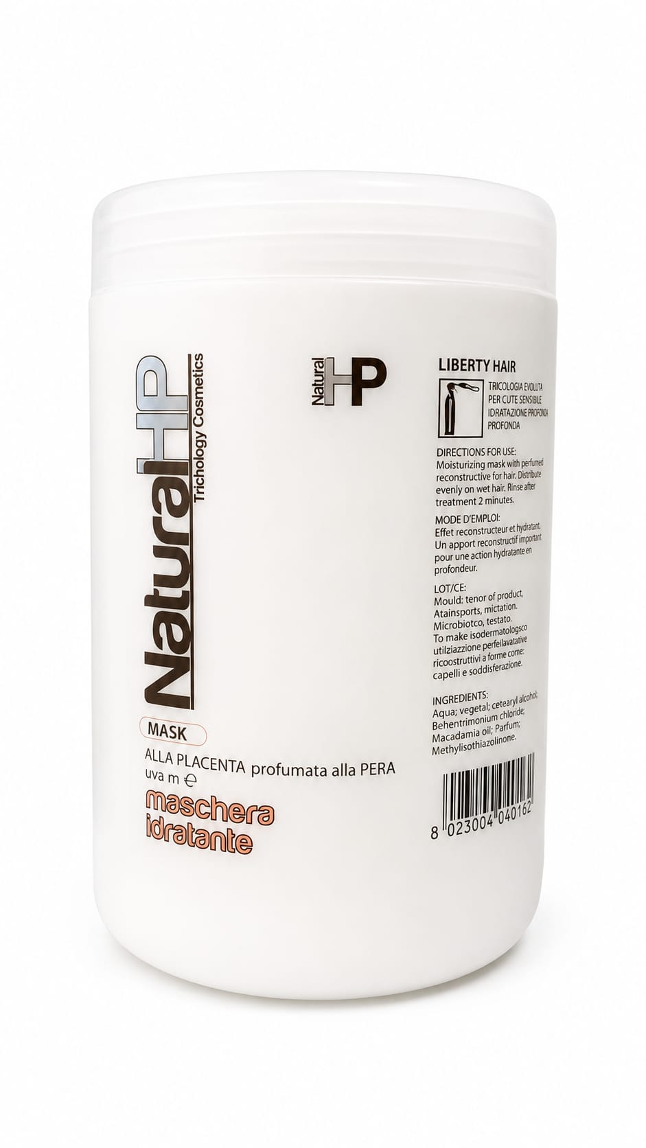Maschera Idratante per Capelli Liberty Hair alla Pera 1000 ml