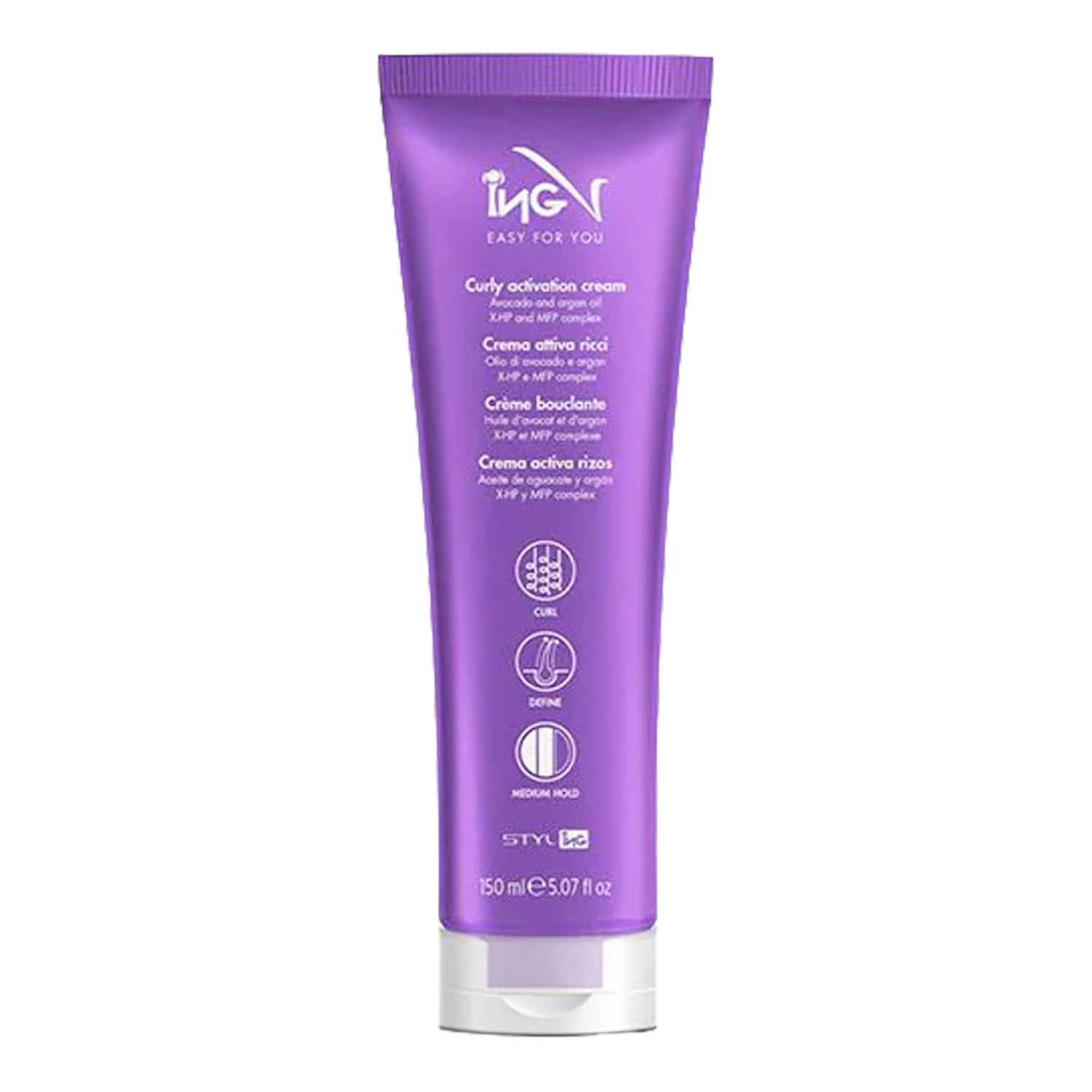 Crema Attiva Ricci Curly Activation Cream StylIng ING.150 ml