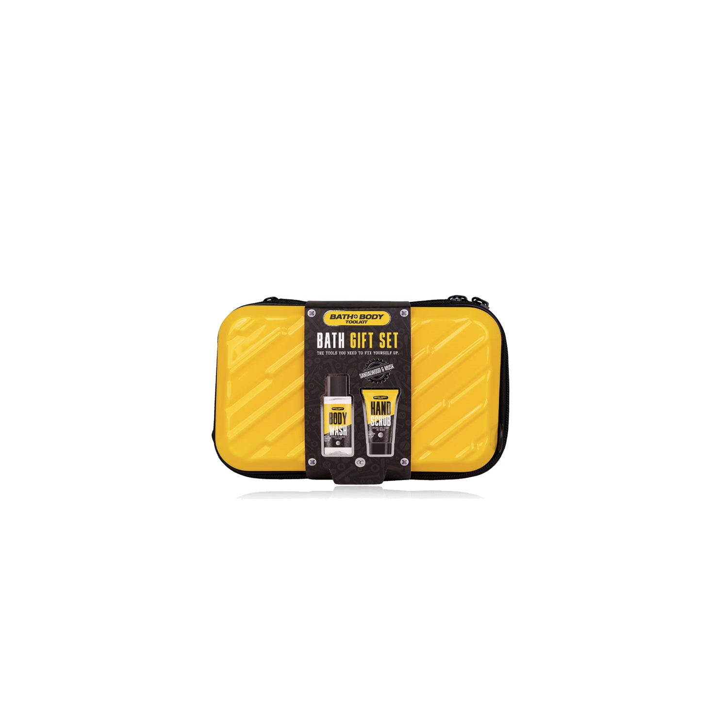 Set Uomo TOOL KIT gel doccia 100 ml scrub mani 50 ml custodia cerniera