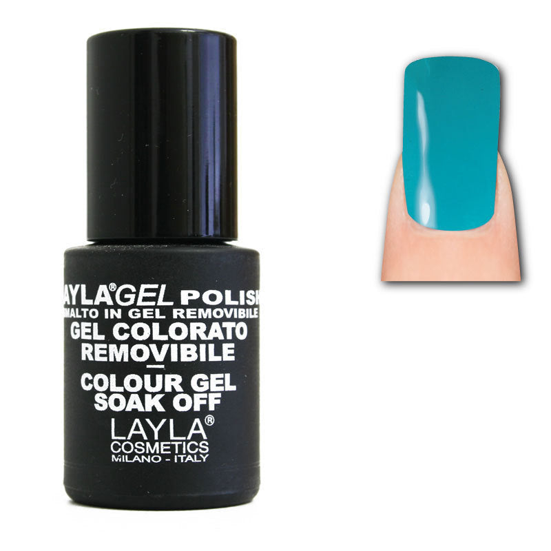 LaylaGel Polish Gel Colorato nr 19 Smerald 10 ml