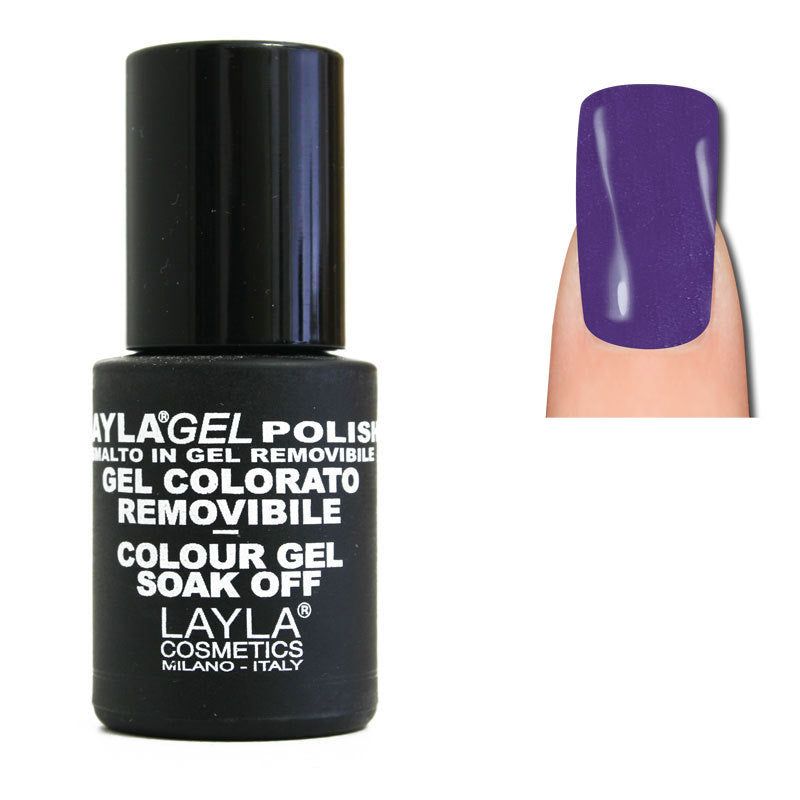 LaylaGel Polish Gel Colorato nr 125 Purple Splendor 10 ml