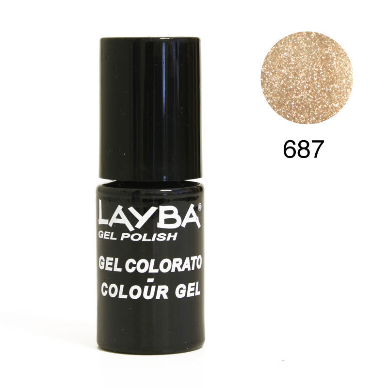 Smalto Semipermanente Layba Gel Polish nr 687 5 ml