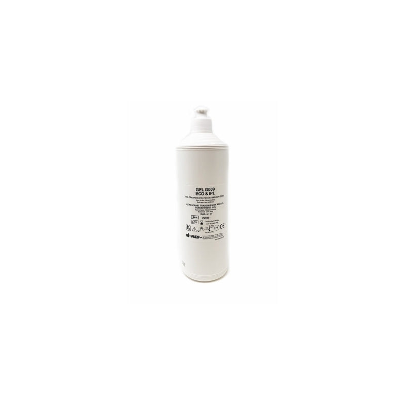 Gel Conduttore per Ultrasuoni Trasparente FIAB 1000 ml.