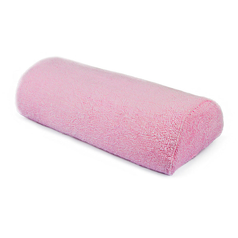 Cuscino appoggiamano rivestito in spugna rosa ENS