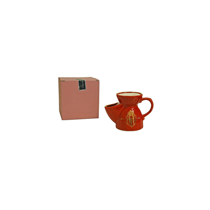 Ciotola per saponata con saponetta colore Red Truefitt & Hill
