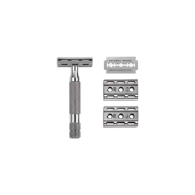 Rasoio di Sicurezza Gunmetal Classic 6C Rockwell Razors