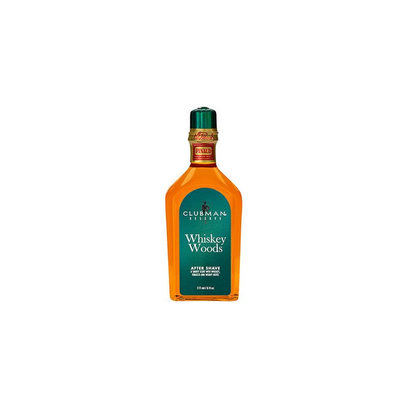 After Shave Whiskey Woods Clubman 177 ml.