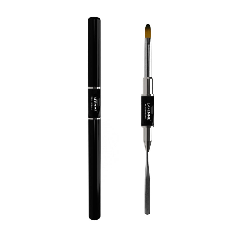Pennello + Spatola per Applicazione Acrygel La Femme