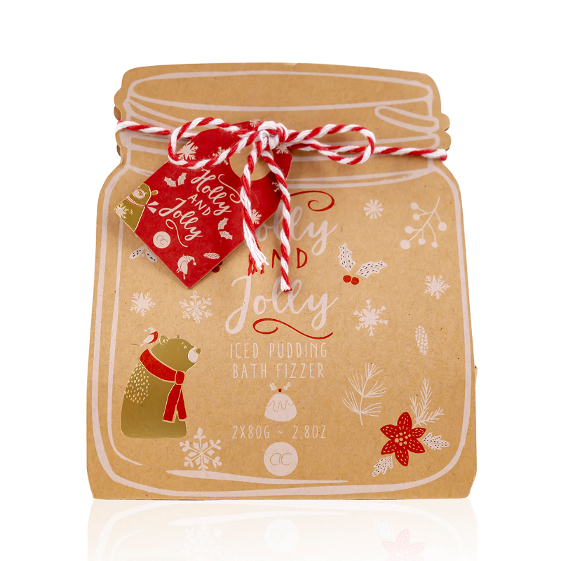 Bath Fizzer Holly and Jolly 2x80 gr