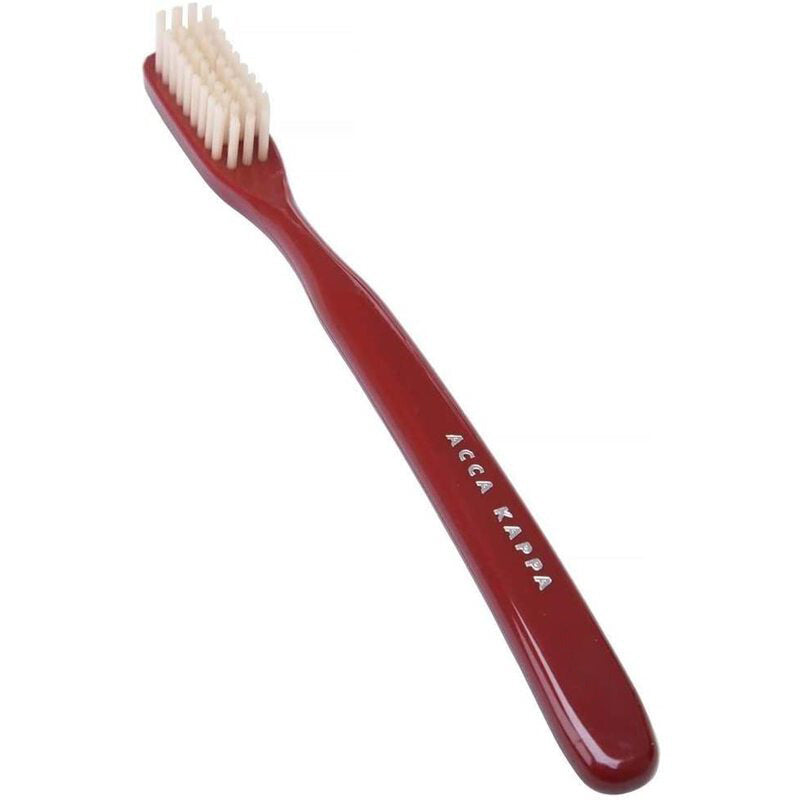 Spazzolino da Denti Pura Setola Media Manico Bordeaux Acca Kappa