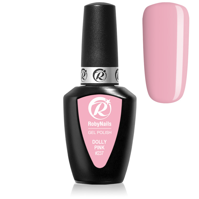 Gel Polish 237 Dolly Pink Roby Nails 8 ml