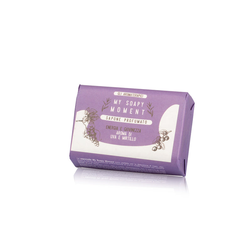 Sapone Profumato My Soapy Moment Uva Mirtillo 100gr Made in Italy