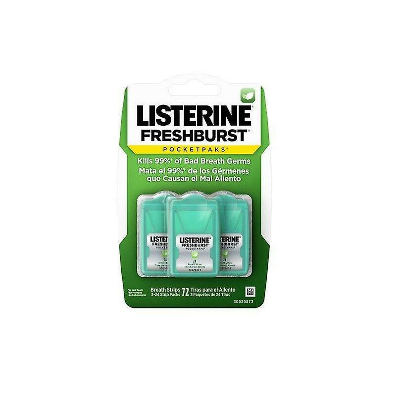 Strisce Rinfresca Alito Freshburst Listerine 72 Strisce