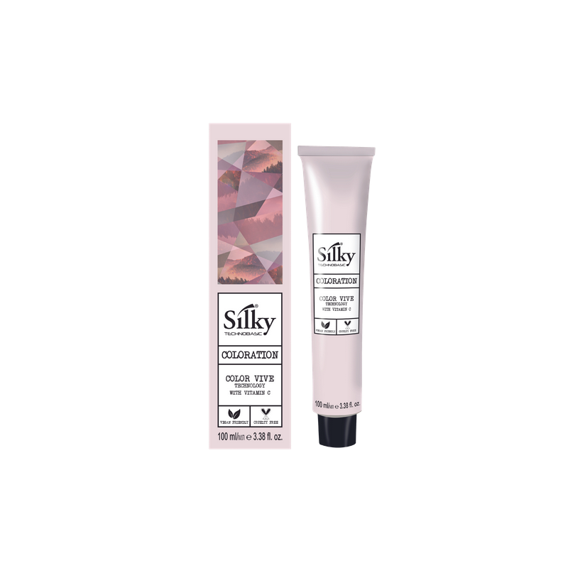 Tintura per capelli Silky Color Technobasic n. 8.1 HSA 100 ml