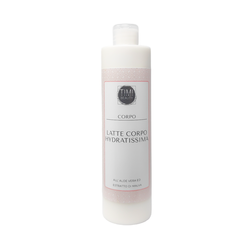 Latte Corpo Hydratissima Aloe Vera Estratto di Malva Timi Beauty 500 ml.