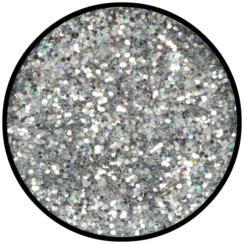Glitzer Polvere Glitter Argento Juwel Eulenspiegel 2 gr