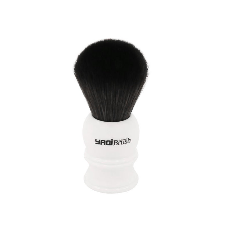 Pennello da Barba Boss Knot Resina Bianca Yaqi YQ1106