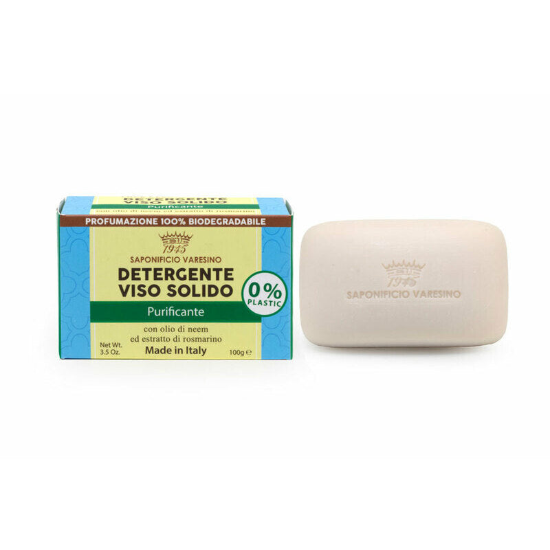 Detergente Viso Solido Purificante Saponificio Varesino 100 gr