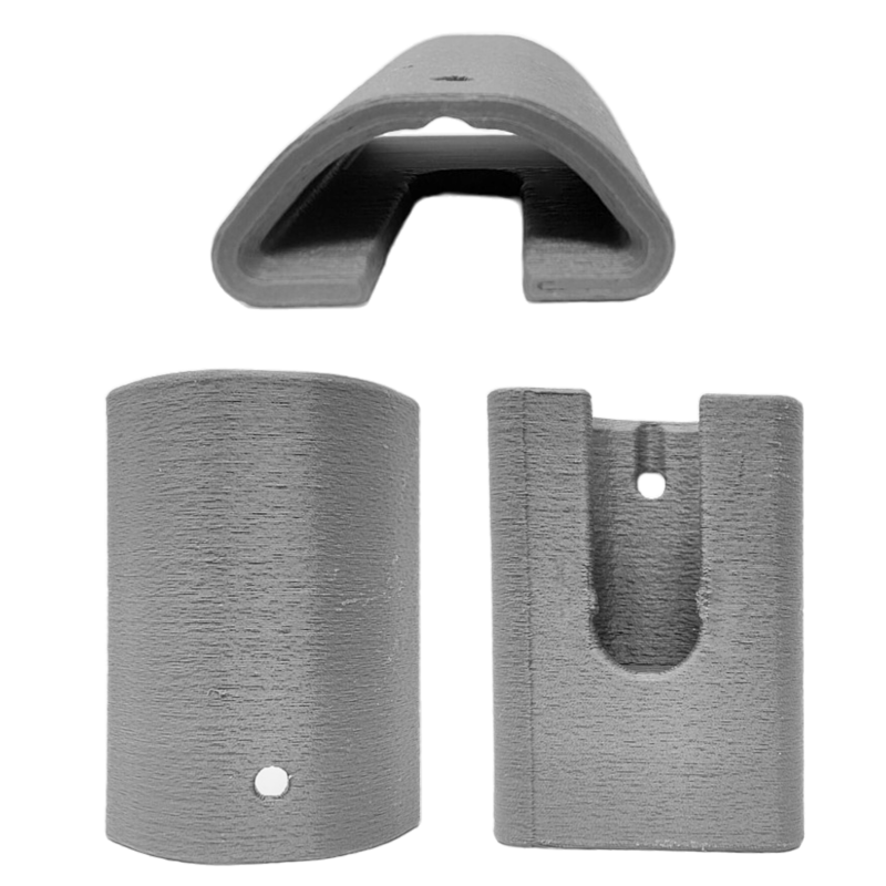 Protezione Lama Rasoio Double Edge Basic Silver Argento Greencult